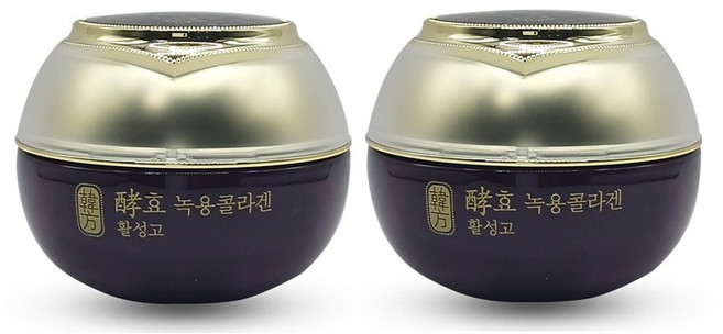 수려한 효 녹용콜라겐 활성고 크림, 2개, 30ml