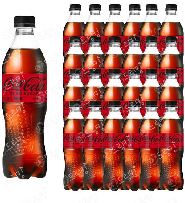 코카콜라 제로 업소용, 24개, 500ml