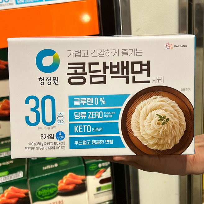 청정원 콩 담백면 150g x 6, 900g, 1개