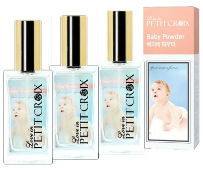 단체선물용 포근하고 부드러운 남여공용 향수 베이비파우더향 3개, 30ml - 쿠팡
