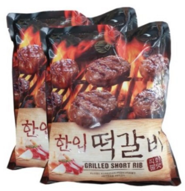 노브랜드 한입 떡갈비, 740g, 6개