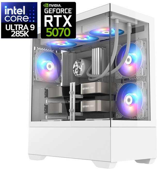 [울트라 U9-285K/RTX5070] 고급게임 설계 스트리머 조립PC 컴퓨터 배그 롤 발로란트 오버워치