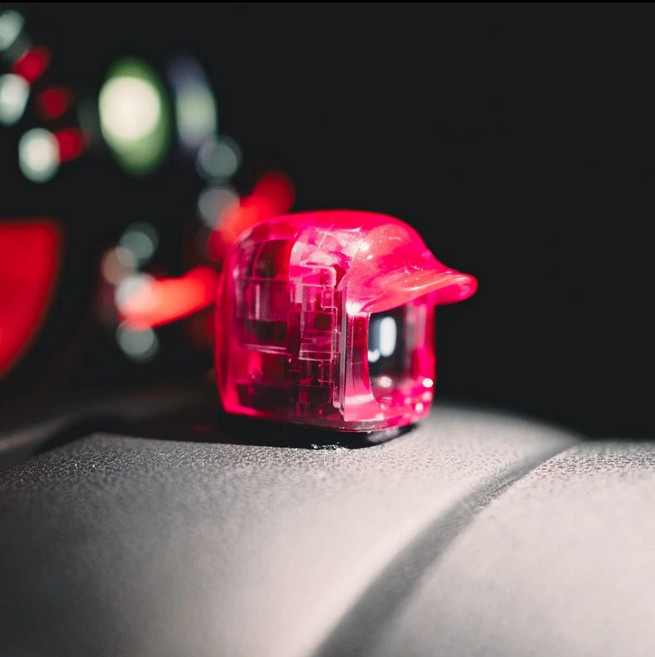 나비 다사이모찌 3세대 2세대 남친선물 대시보드 피규어 반려로봇 헬멧 교체용, 1개, 크리스탈 핑크