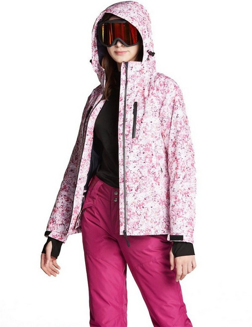 테슬라 방한 여성 스키복 보드복 스키장 패턴 스키자켓 TM-XKJ74 993096