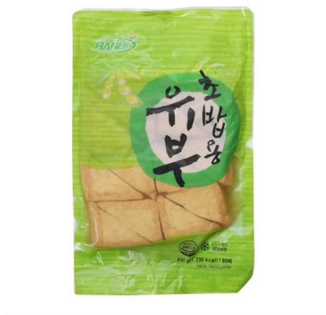 한미식품 초밥용유부, 24개, 600g