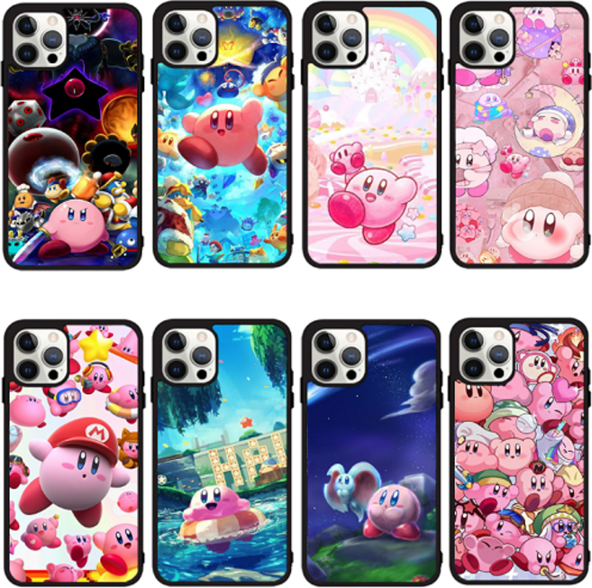 별의커비 닌텐도스위치 플스 게임 휴대폰케이스 지폴드3 지폴드4 지폴드5 지폴드6 아이폰11프로 아이폰12프로 아이폰13프로 아이폰14프로 아이폰15프로 아이폰16프로 A15