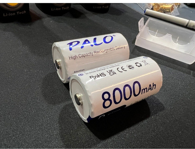 PALO 1號充電電池 - 大容量 熱水器/收音機適用, 1個