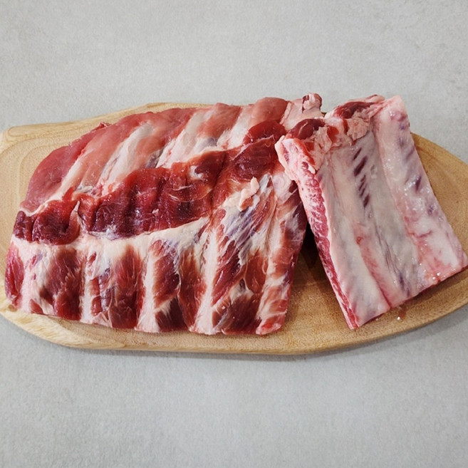 [담미로]국내산 등갈비 1kg 한돈 돼지 등갈비 쪽갈비, 1개