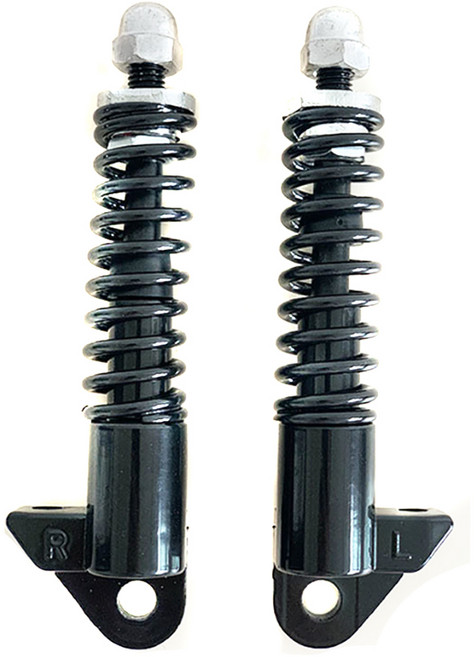 락모터스 전동킥보드 8인치 프론트 쇼바 2개 17mm 볼트 충격완화 서스펜션 앞쇼바, 1세트, 블랙