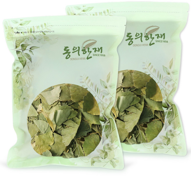 동의한재 국산 은행잎, 300g, 2개