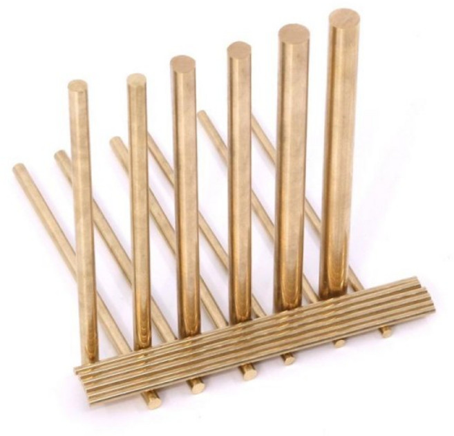 1-10pcs 직경 1.6-20mm 황동 막대 라운드 바 길이 스틱 칼 손잡이 부품 diy 액세서리, 09 4mm 1pcs, 03 450mm