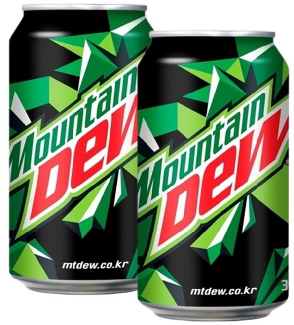 마운틴듀 탄산음료, 355ml, 24개