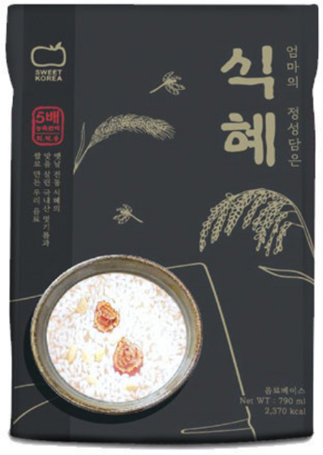 수정과 카페 음식점 찜질방 서비스음료 엄마의 정성담은 전통수정과원액 790ml (1kg), 1개