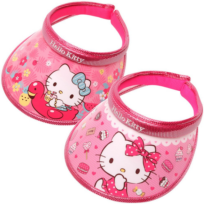 나린키즈 키티 썬캡 2종중 택1 유아 아동 4세~9세용