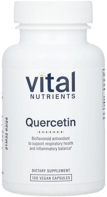 바이탈뉴트리언츠 퀘르세틴 250mg 100 베지캡슐, 6개, 100정 - 쿠팡