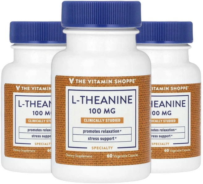 더비타민샵 L 테아닌 엘테아닌 100mg 베지 캡슐 60정 2+1, 3개, 60회분 - 쿠팡