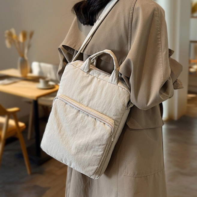 히즈플랜 가벼운 크로스백 노트북가방