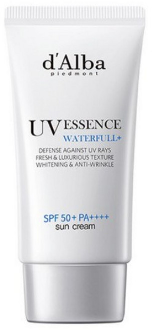 [비건뷰티] 달바 워터풀 에센스 선크림 SPF50+ PA++++, 50ml, 1개