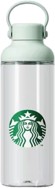 스타벅스 클래식 가디스 핸들 보틀, 1개, 민트 그린, 621ml