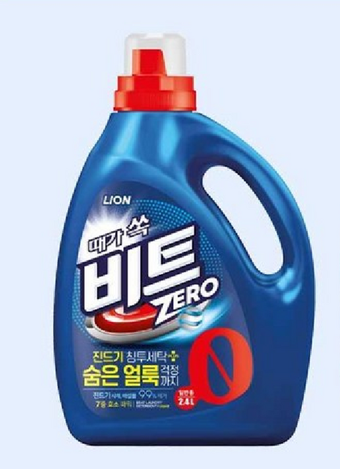 비트 진드기 침투 세탁 액상세제 일반 본품, 2.4L, 3개
