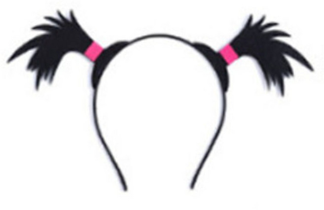 미미파티 동물 머리띠 인생네컷 웃긴 소품 생일 파티 체육대회 놀이공원 인싸머리띠, 인싸 머리띠 2-까마귀