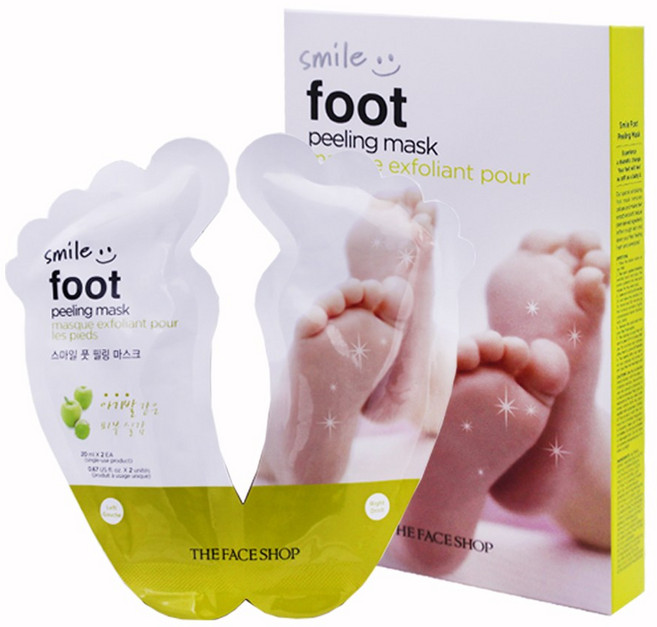 더페이스샵 스마일 풋 필링 마스크 20ml 2매, 2매입, 1개