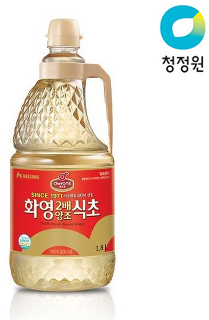 쉐프원 화영 2배 양조식초 1.8L, 1
