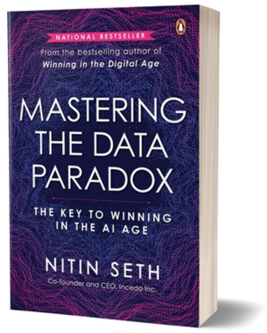 (영문도서) Mastering the Data Paradox: Key to Winning in the AI Age Paperback, Penguin Business, English, 9780143468035