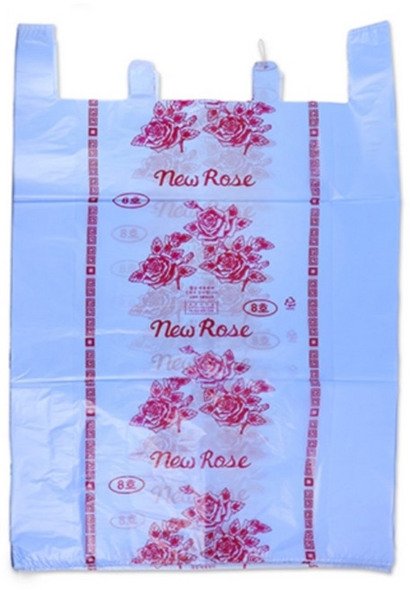 편디자인 특대비닐8호 청색50매 이불비닐손잡이봉투