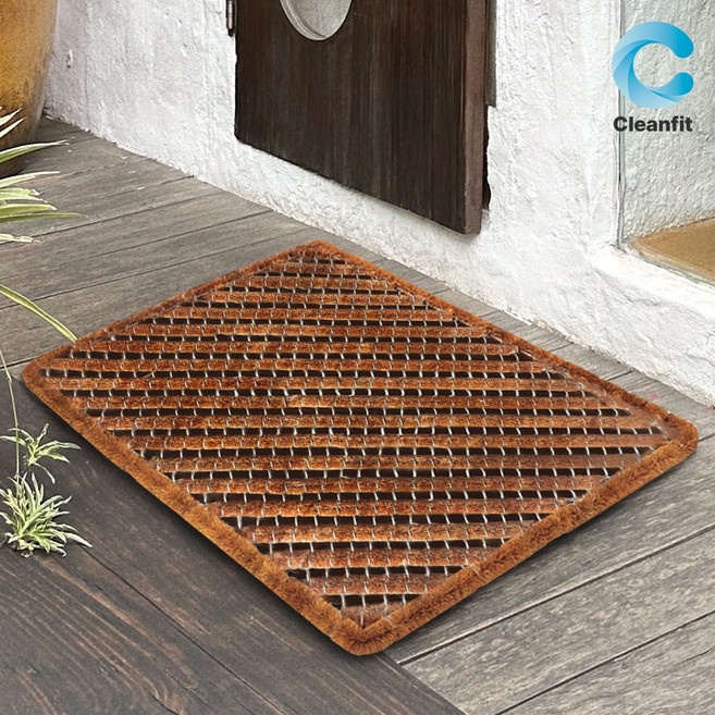 크린핏 코코넛 철 발판 매트, 1개