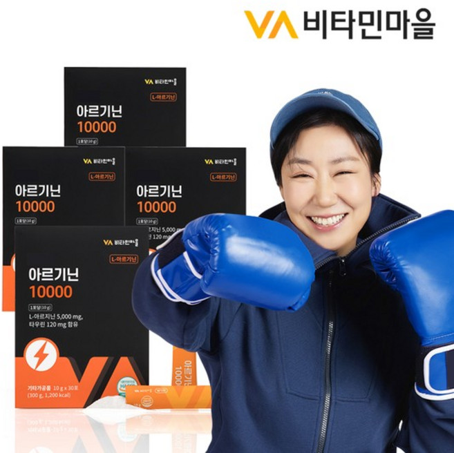 비타민마을 아르기닌 10000 30p, 300g, 4개