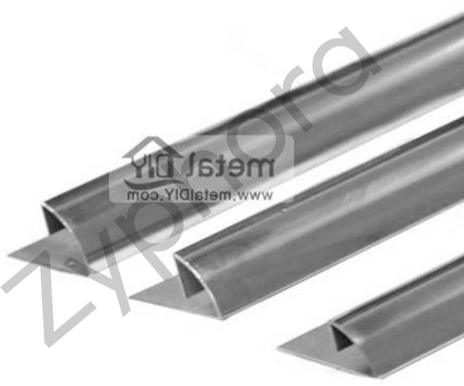 벨모라 재료분리대 스텐반달 2400mm 타일마감 스텐재료분리대 바닥재료분리대 석고보드마감재 타일마감재, 3)R12X12