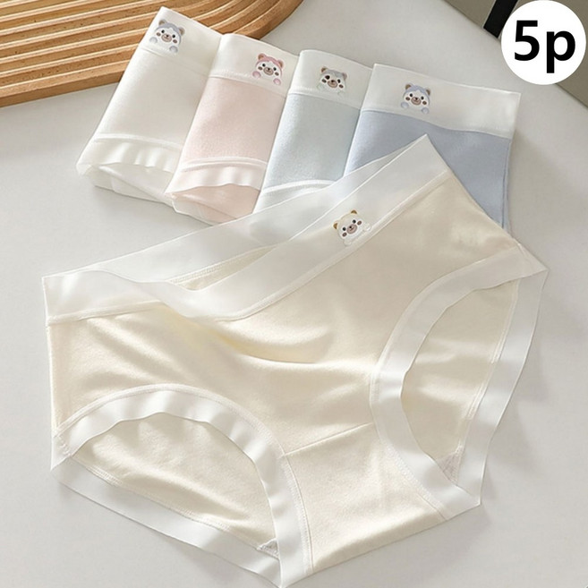 파리카노 여성 부드러운 모달 팬티 5종세트