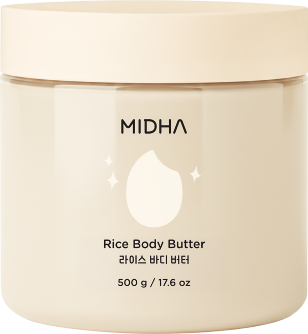 고보습 시어버터 대용량 바디퍼퓸 바닐라향 | 미다 라이스 바디 버터, 500g, 1개