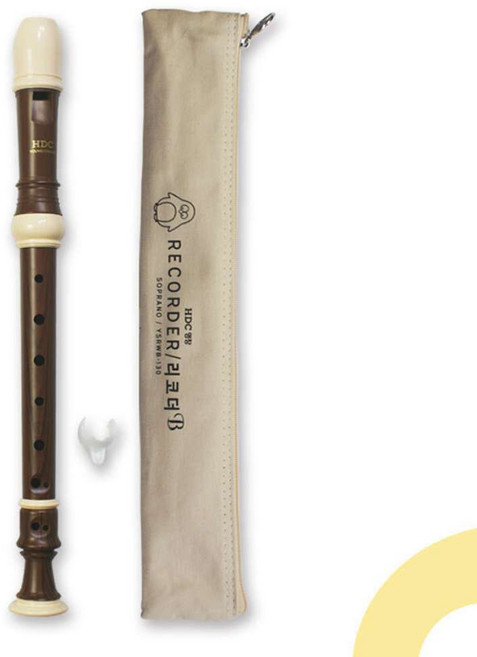 영창 초등 학생 소프라노 바로크식 저먼식 우드 리코더, 1개, 소프라노 저먼식 핑크 YSRG-80P