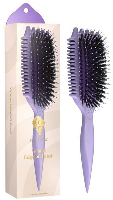 Bounce Curl Volume EdgeLift 브러시 볼륨 웨이브 컬 및 코일용 5-in-1 도구 - 퍼플, Bounce Curl Volume EdgeLift 브러
