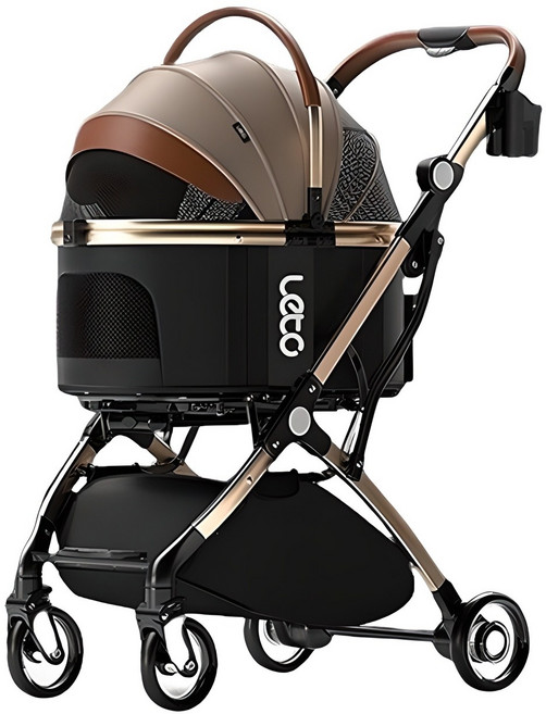 레토 프리미엄 강아지 유모차, 혼합색상, 1개