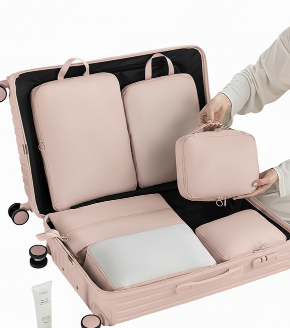 이누엘 파우치 여행 압축 부피절반 세면 속옷 신발