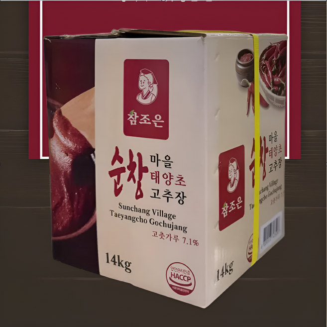 청정원 순창 태양초 진고추장 14kg, 1개