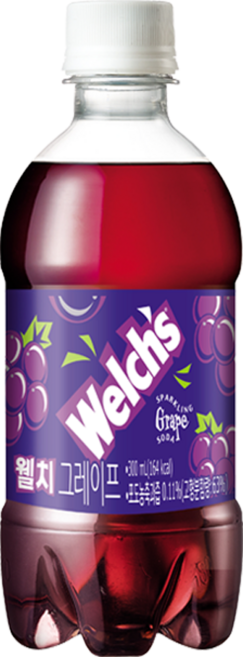 농심 웰치스 포도맛, 300ml, 1개