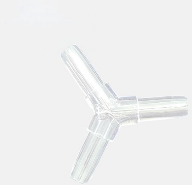 칸후 알파벳 Y자 에어분배기(투명), 1개