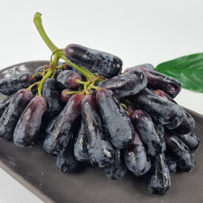 고당도 스윗 블랙 사파이어 씨없는 가지포도, 1개, 1kg