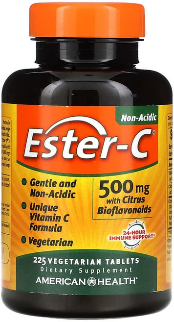 American Health 시트러스 바이오플라보노이드 함유 Ester-C 베지 정제 225정 AMH-16974, 1개 - 쿠팡