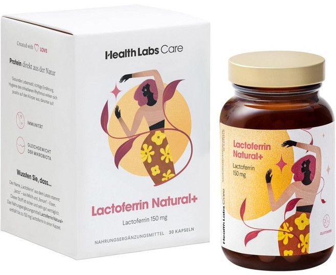 독일 헬스랩케어 순수 락토페린 150mg 30캡슐, 1개, 30정