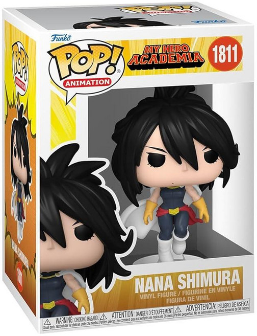 Funko 미국매장정품+ Pop Animation My Hero Academia MHA - 시무라 나나 수집용 비닐 피규어 선물 아이디어 공식 상품 어린이 및 성인용 장난감 애