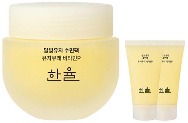 한율 달빛유자 수면팩, 1개, 100ml