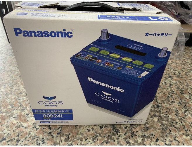 Panasonic 國際牌 CAOS 80B24L 充電制御 汽車電池, 1個