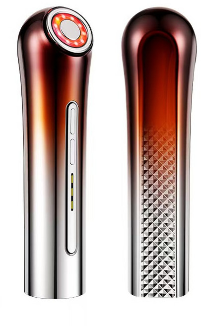 導入美容儀 EMS微電流臉部按摩器, 1個, 琥珀色導入儀