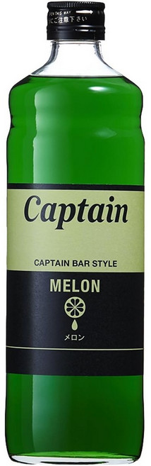 캡틴 멜론 시럽 600ml, 1개