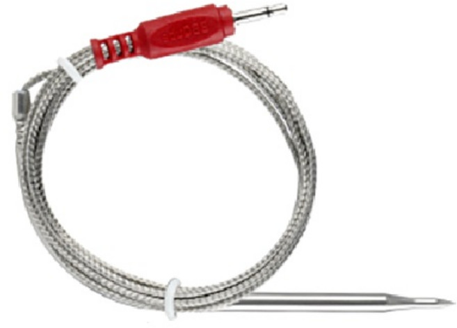 잉크버드 음식 요리 고기 BBQ 스테인레스 스틸 프로브 무선 온도계 오븐 ISC-007BW 전용, 01 Short Meat probe, 1개